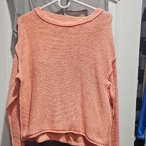 Together Peach Knit Sweater